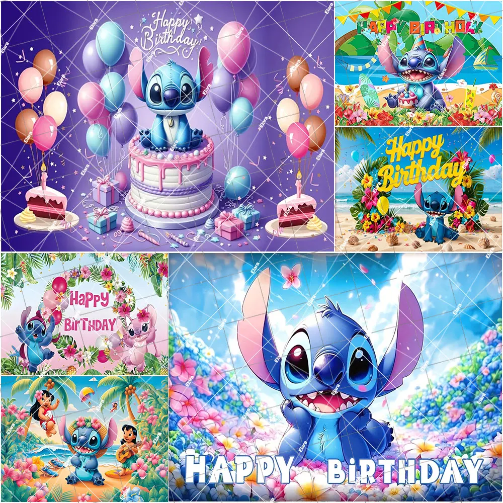 Disney Lilo&Stitch Pink and Blue Pastel Birthday Backdrop Banner for Kid's Birthday Baby Shower Party Decor Celebration Gifts
Disney Lilo&Stitch Pink and Blue Pastel Birthday Backdrop Banner for Kid's Birthday Baby Shower Party Decor Celebration Gifts