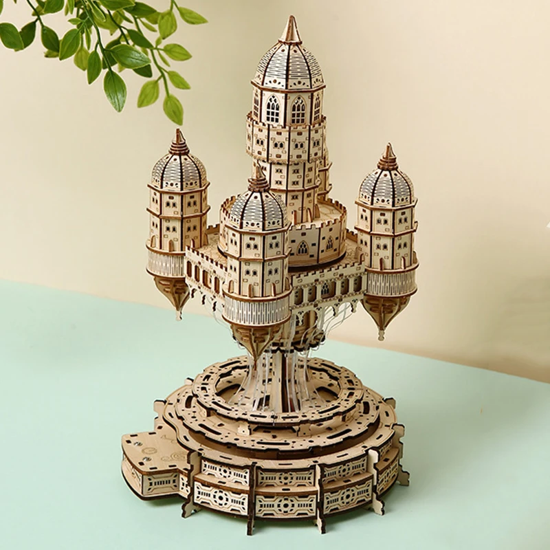 NEW DIY 3D Wooden Puzzle Castle In the Sky Miniature Model Kits with Music Assembly Jigsaw Puzzles for Friends Birthday Gifts
NEW DIY 3D Wooden Puzzle Castle In the Sky Miniature Model Kits with Music Assembly Jigsaw Puzzles for Friends Birthday Gifts