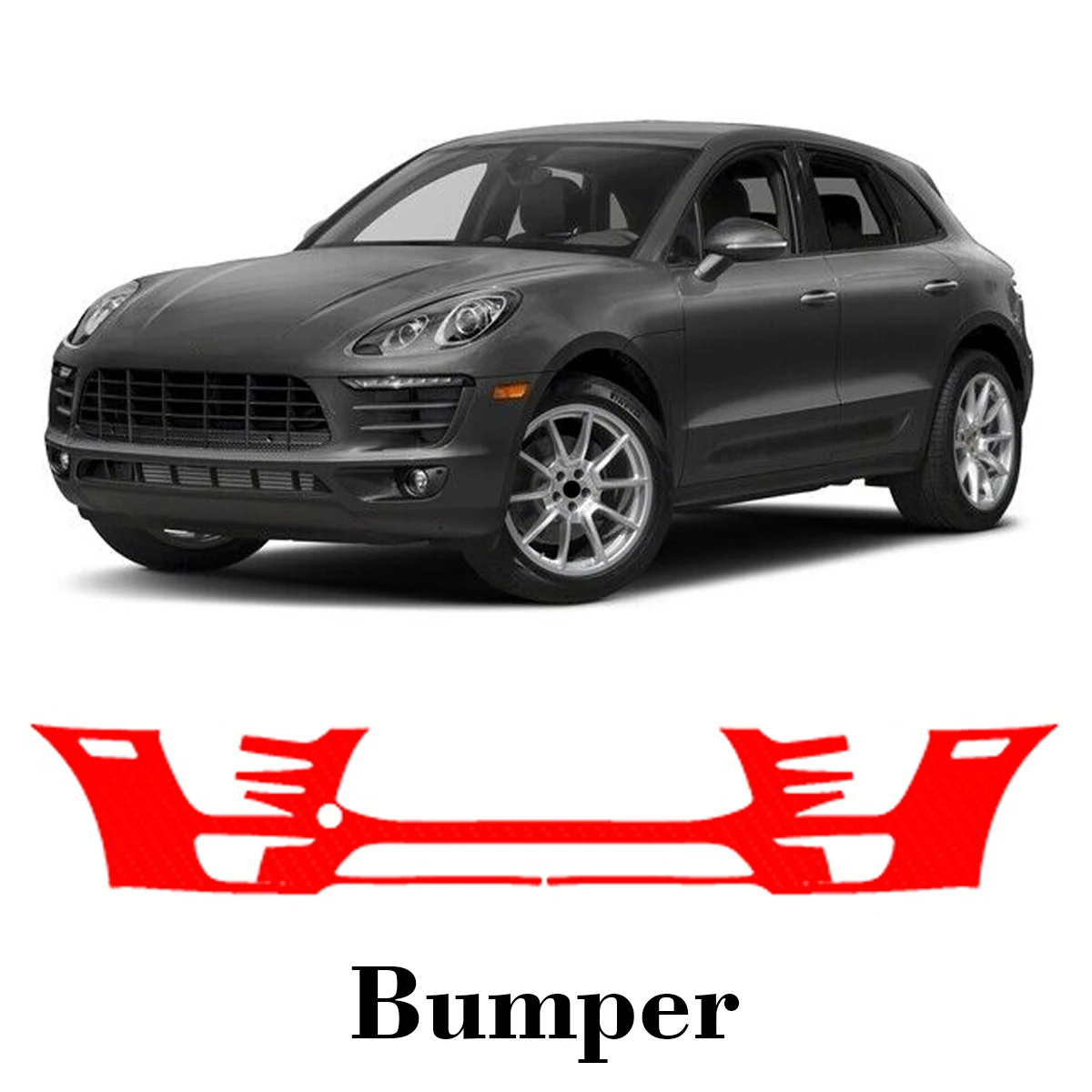 Car Precut Paint Protection Film Front Bumper Anti-scratch Exterior TPU PPF For Porsche Macan 2014-2018
Car Precut Paint Protection Film Front Bumper Anti-scratch Exterior TPU PPF For Porsche Macan 2014-2018