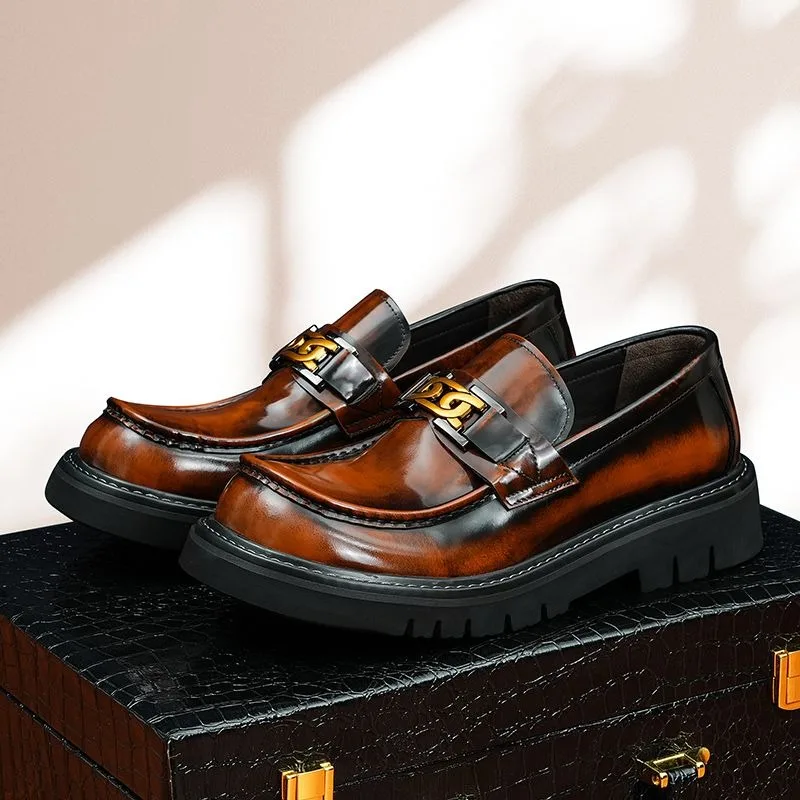 Men Leather Shoes Autumn Winter New Business Casual Slip On Fashion Loafer Design
Men Leather Shoes Autumn Winter New Business Casual Slip On Fashion Loafer Design