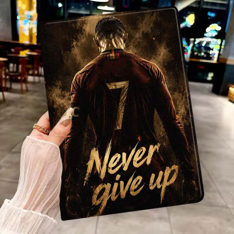 Cristiano Never Give Up Soft For Apple iPad Pro Mini A16 A17 A14 4 5 6 7 6th 7th Gen 9.7 12.9 11 13 M4 inch Tablet Case
Cristiano Never Give Up Soft For Apple iPad Pro Mini A16 A17 A14 4 5 6 7 6th 7th Gen 9.7 12.9 11 13 M4 inch Tablet Case