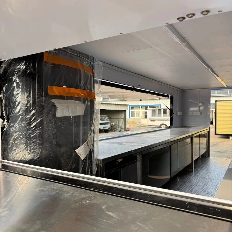 Popular Street Mobile Catering Trailer With Complete Kitchen Ideal For Various Snack And Beverage Business
Popular Street Mobile Catering Trailer With Complete Kitchen Ideal For Various Snack And Beverage Business
