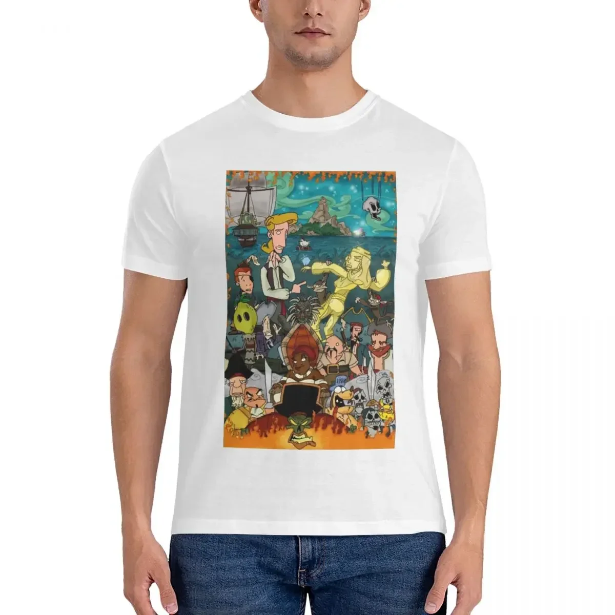 100% Cotton Secret Of Monkey Island T-shirt Male Fashion Oversized T Shirt Men O-Neck Summer Shirts Tops S-6XL
100% Cotton Secret Of Monkey Island T-shirt Male Fashion Oversized T Shirt Men O-Neck Summer Shirts Tops S-6XL