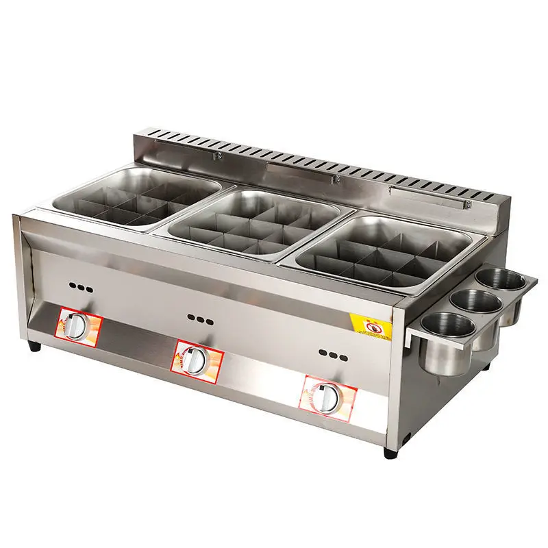 Commercial stall Oden cooking machine Malatang pan Fried skewers Chicken chops Hot noodles skewers Fragrant frying stove
Commercial stall Oden cooking machine Malatang pan Fried skewers Chicken chops Hot noodles skewers Fragrant frying stove