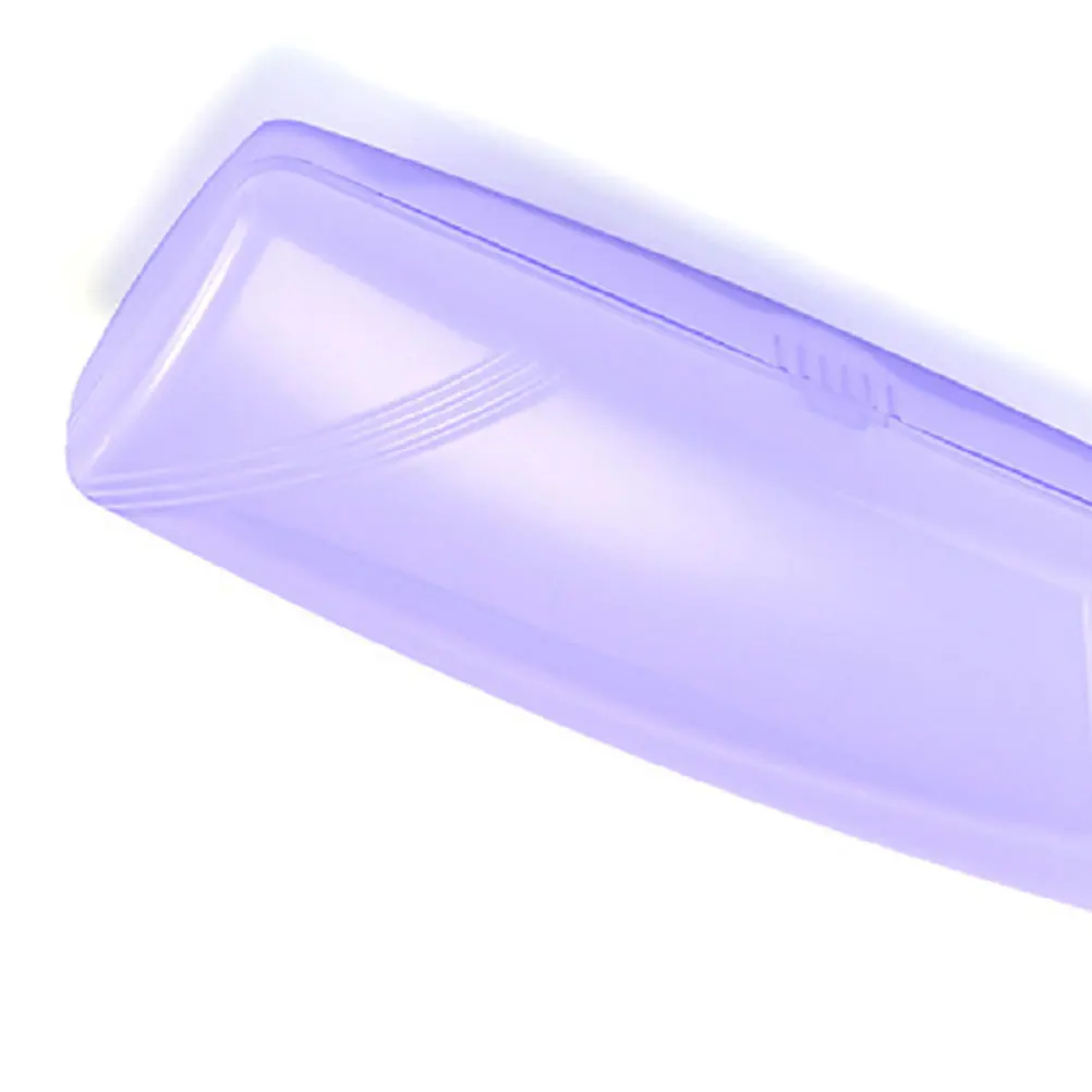 5pcs Portable Plastic Eyeglasses Box Anti-pressure Glasses Case Transparent Sunglasse Protectors for Man Woman (Purple)
5pcs Portable Plastic Eyeglasses Box Anti-pressure Glasses Case Transparent Sunglasse Protectors for Man Woman (Purple)