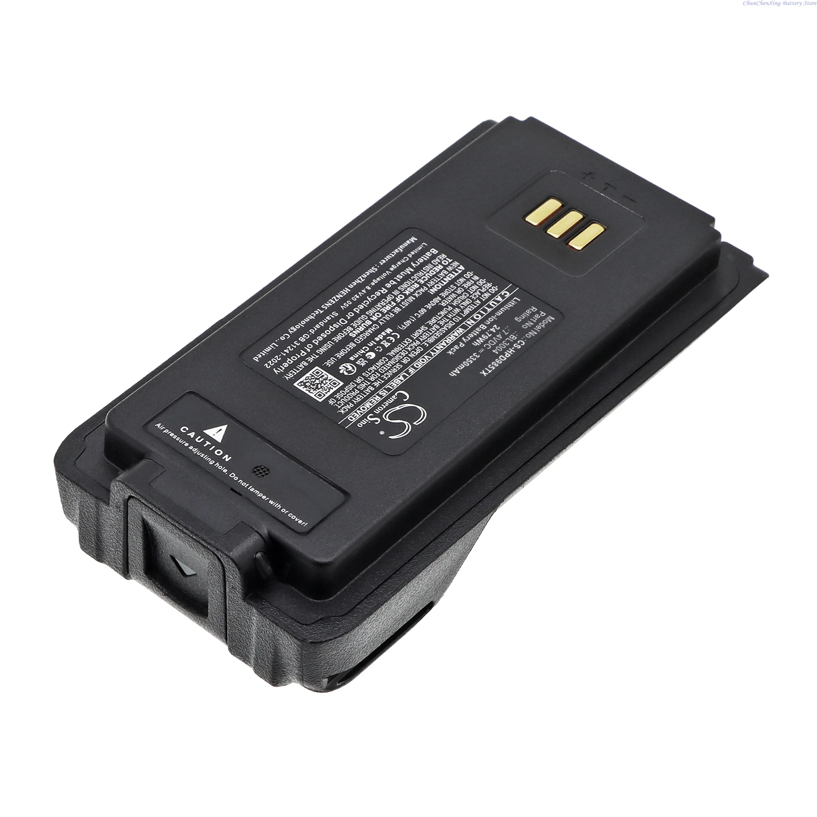 Cameron Sino 7.4V 3350mAh Replacement Two-Way Radio Battery BL2016 BL3004 BL3004 for Hytera PD980 PD985 PD985B PD985U
Cameron Sino 7.4V 3350mAh Replacement Two-Way Radio Battery BL2016 BL3004 BL3004 for Hytera PD980 PD985 PD985B PD985U