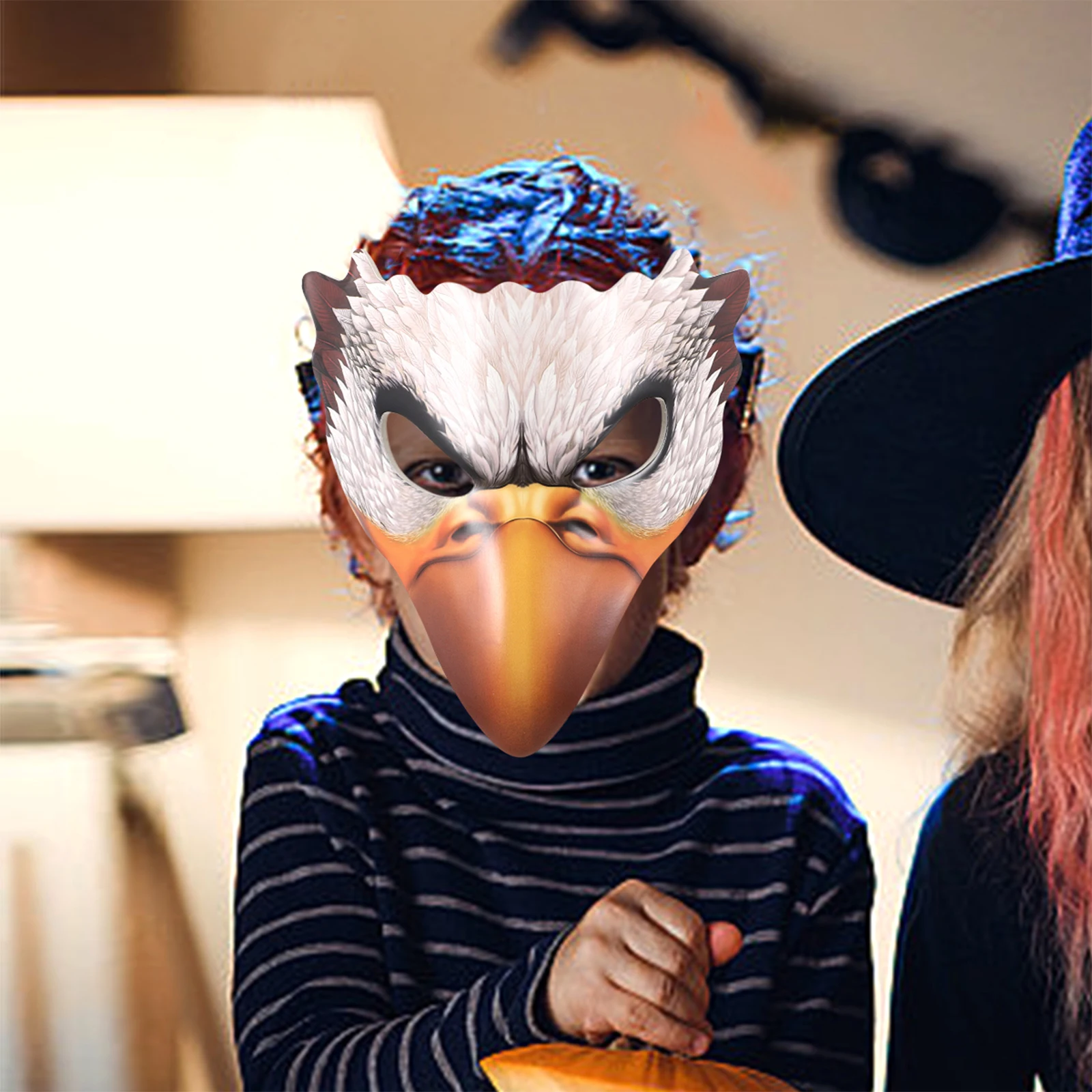 Eagle Mask Lightweight Comfortable Elastic Band Lifelike Cosplay Halloween Party Masquerade Animal Novelty Costume Prop
Eagle Mask Lightweight Comfortable Elastic Band Lifelike Cosplay Halloween Party Masquerade Animal Novelty Costume Prop