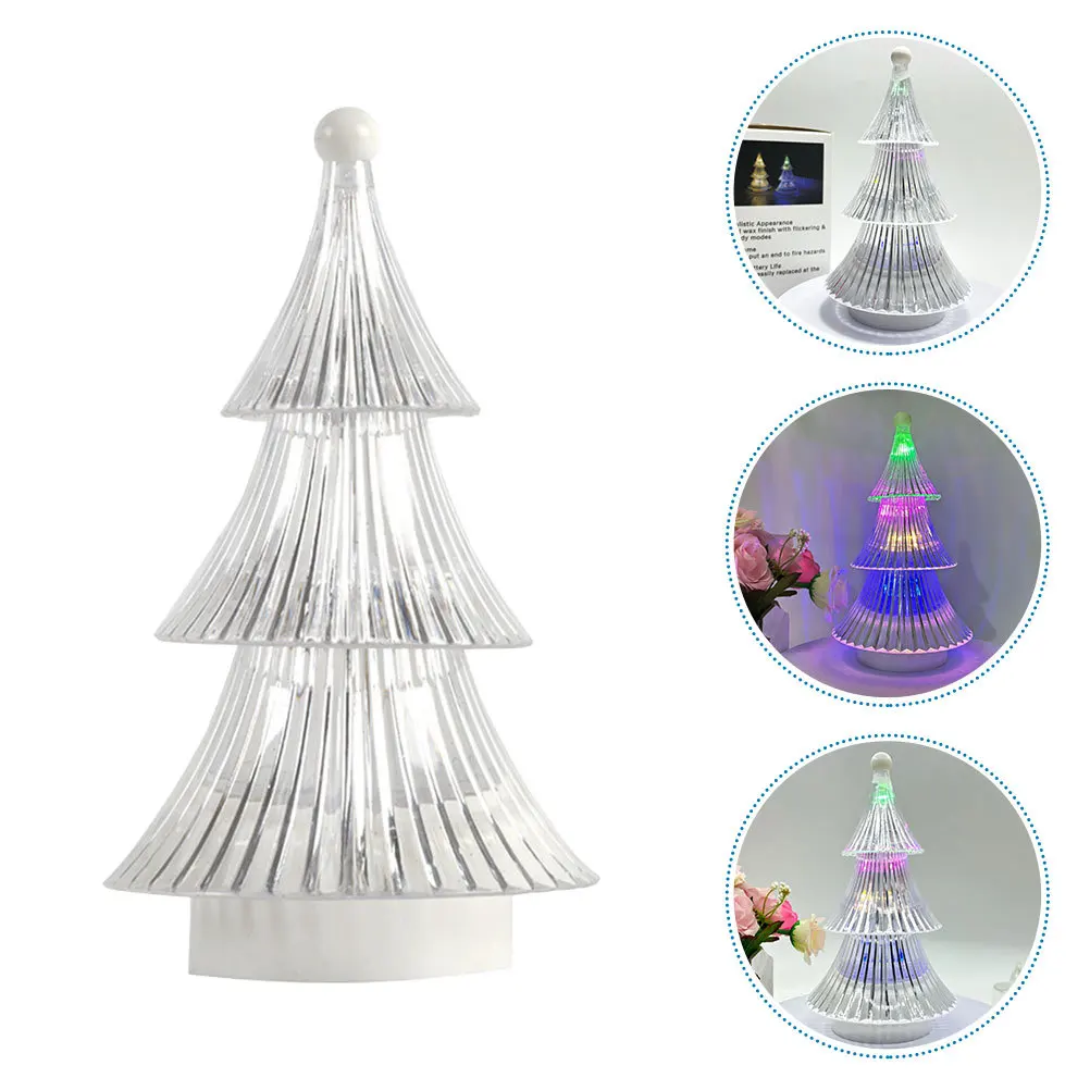 Luminous Mini Christmas Tree Night Light Desktop Lamp Small Glowing Tree Decor for Table Bedroom Desk Xmas Party Ornament
Luminous Mini Christmas Tree Night Light Desktop Lamp Small Glowing Tree Decor for Table Bedroom Desk Xmas Party Ornament