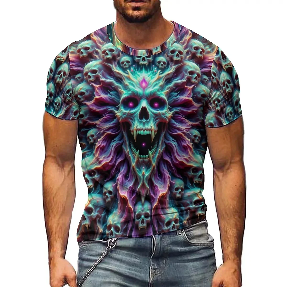 Breathable & Quick-Drying Workout & Running Men's 3D Printed Short-Sleeve T-Shirt - Holiday Gift 3D Top
Breathable & Quick-Drying Workout & Running Men's 3D Printed Short-Sleeve T-Shirt - Holiday Gift 3D Top