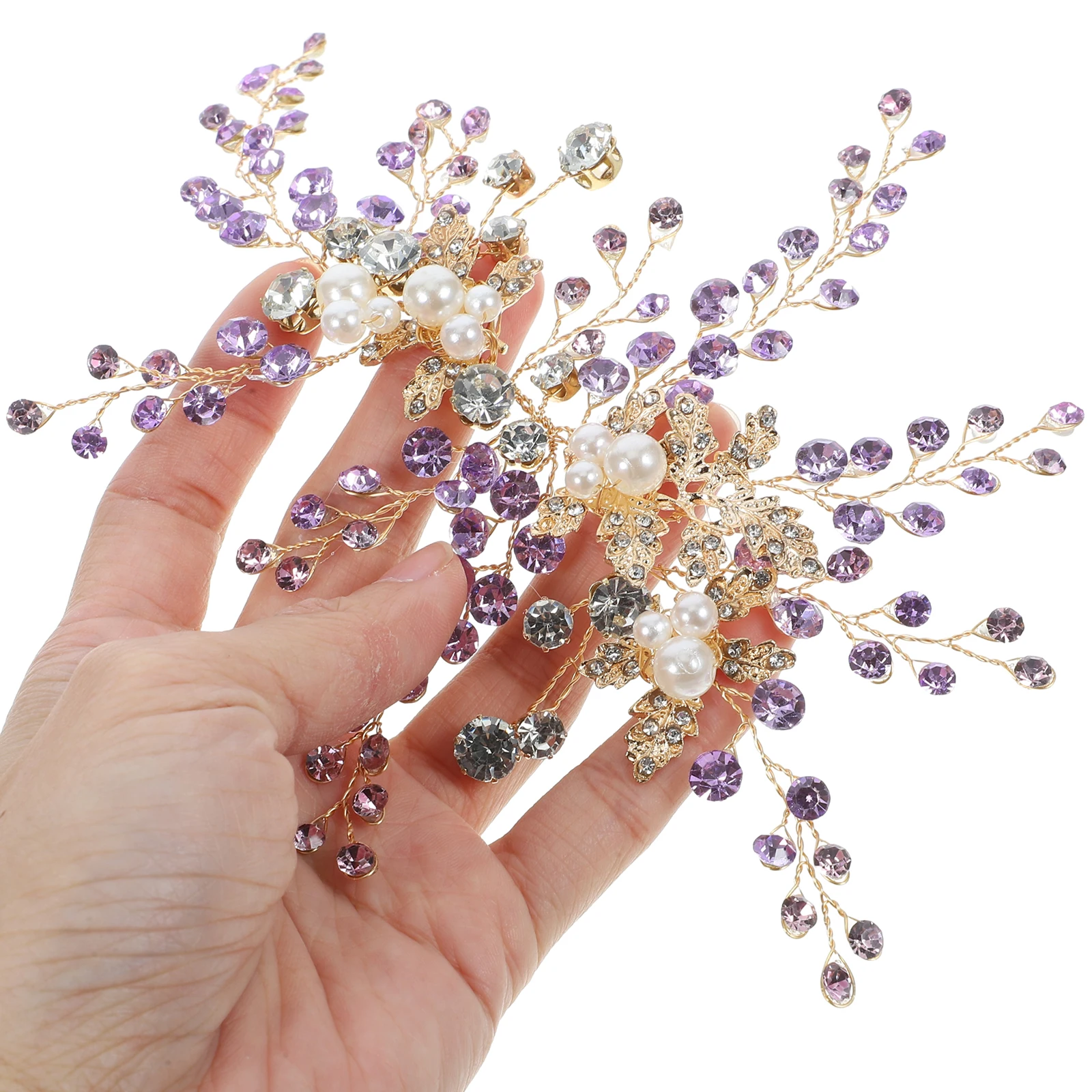 Pearl Headband Headpiece Purple Rhinestone Leaf Hair Accessories Bridal Stylish Safe Pearl Rhinestone Hair Accessories
Pearl Headband Headpiece Purple Rhinestone Leaf Hair Accessories Bridal Stylish Safe Pearl Rhinestone Hair Accessories