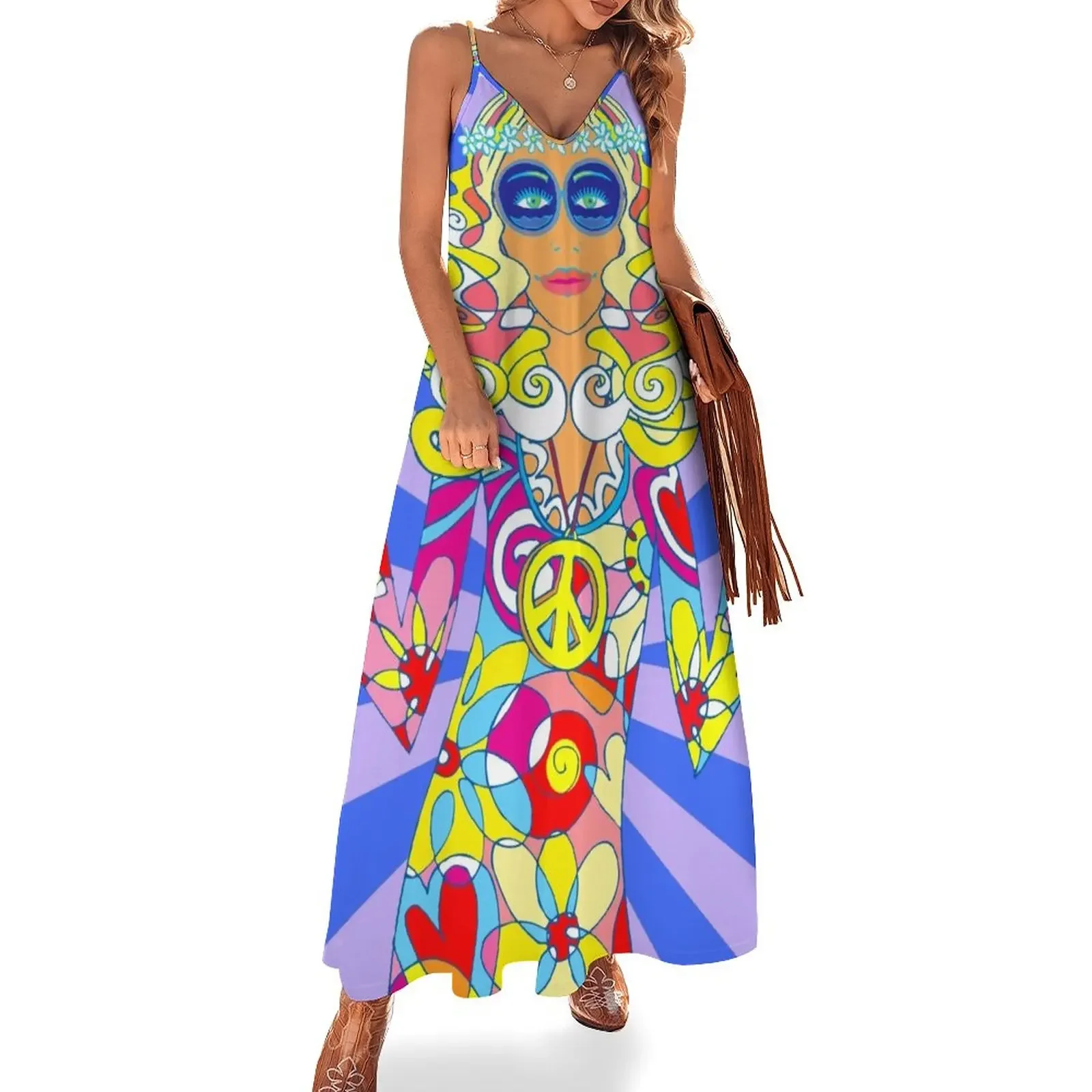 FLOWER POWER by Tim Davies Sleeveless Dress Woman clothes party dress women elegant luxury
FLOWER POWER by Tim Davies Sleeveless Dress Woman clothes party dress women elegant luxury