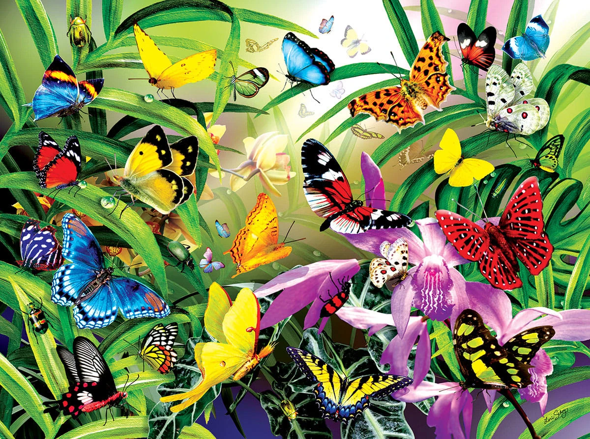 1000 Pcs Jigsaw Puzzles Tropical Butterflies Kids Toys Gift Educational Intellectual Decompressing Fun Family Game
1000 Pcs Jigsaw Puzzles Tropical Butterflies Kids Toys Gift Educational Intellectual Decompressing Fun Family Game