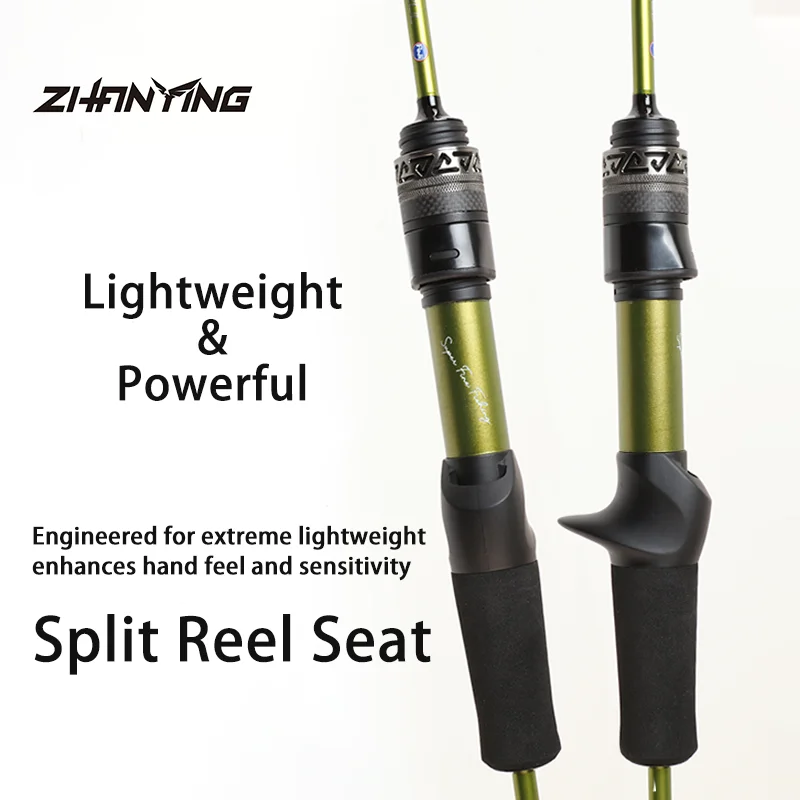 ZHANYING UL Fast Action Rod с направляющими Fuji 1,5 м/1,68 м из углеродного волокна для форели и блинов, дизайн приманки из двух предметов, литье/спиннинг
ZHANYING UL Fast Action Rod с направляющими Fuji 1,5 м/1,68 м из углеродного волокна для форели и блинов, дизайн приманки из двух предметов, литье/спиннинг