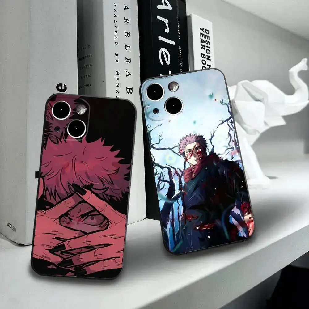 Y-Yuji Itadori Ryomen Sukun Phone Case For iPhone16,15,14,13,12 Mini 11 Pro XR,X,XS,MAX 7,8 Plus Silicone Cover Soft Black 
Y-Yuji Itadori Ryomen Sukun Phone Case For iPhone16,15,14,13,12 Mini 11 Pro XR,X,XS,MAX 7,8 Plus Silicone Cover Soft Black