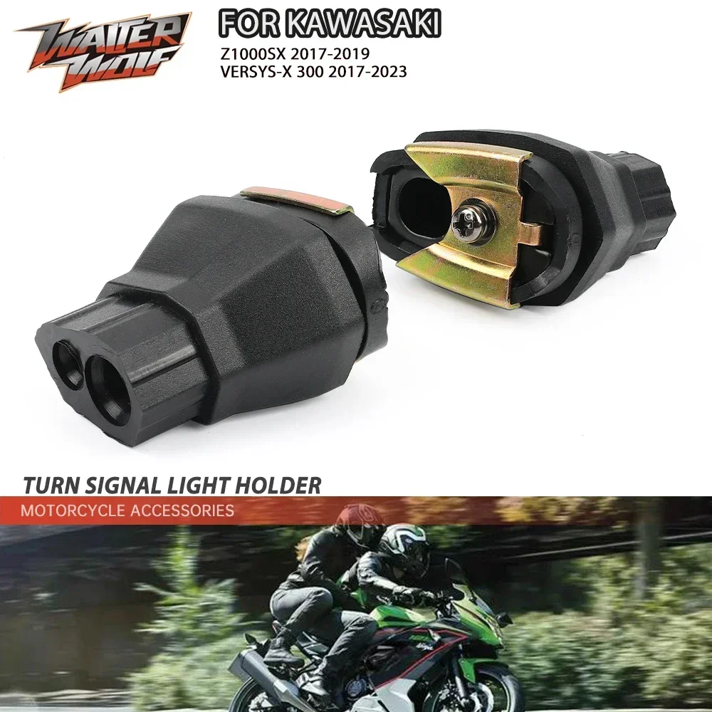 Motorcycle Turn Signal Light Holder For KAWASAKI Z125 Z250 Z900 NINJA 300 400 650 Z1000SX Mount Bracket Lamp Support Accessories
Motorcycle Turn Signal Light Holder For KAWASAKI Z125 Z250 Z900 NINJA 300 400 650 Z1000SX Mount Bracket Lamp Support Accessories