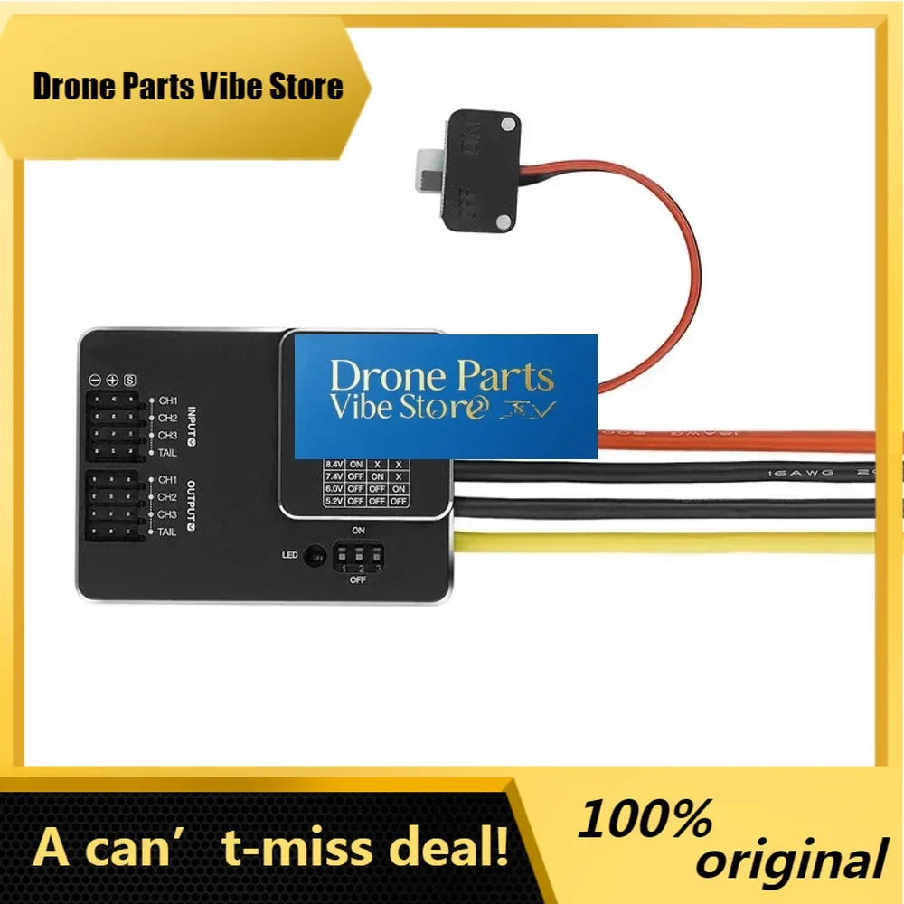 Drone PartsHobbywing 25A UBEC HV Support 3-18S Lithium Battery External BEC Input 3-18S Lipo For DIY FPV Mini Racing Quadcopter
Drone PartsHobbywing 25A UBEC HV Support 3-18S Lithium Battery External BEC Input 3-18S Lipo For DIY FPV Mini Racing Quadcopter