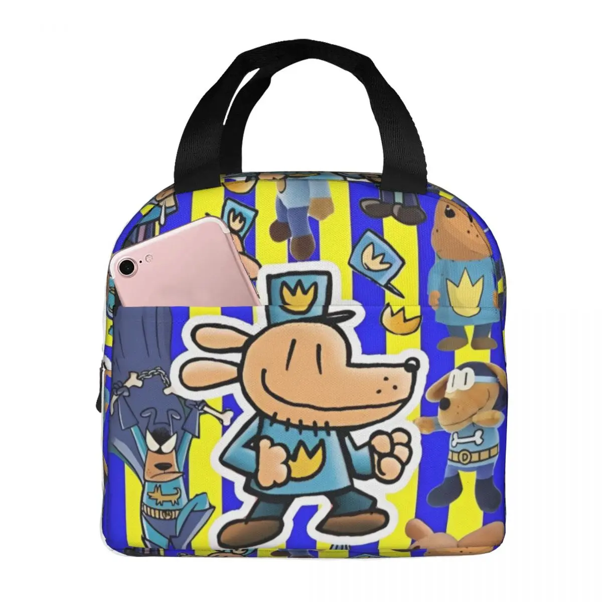 Изолированная сумка для обеда в стиле комиксов для собак, сумка для еды, многоразовые термохолодильники, ланч-боксы для пикника
Изолированная сумка для обеда в стиле комиксов для собак, сумка для еды, многоразовые термохолодильники, ланч-боксы для пикника