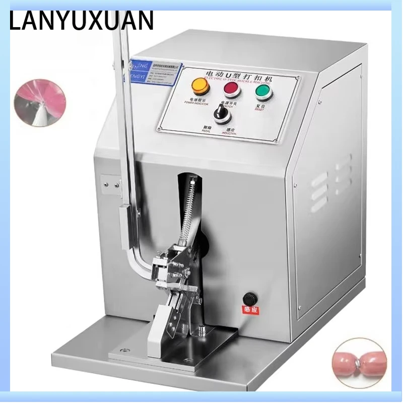 Commercial Electric U Shape Sausage Clipper Food Sausage Packing Sealing Tying Machine for Supermarket Plastic Bag 
Commercial Electric U Shape Sausage Clipper Food Sausage Packing Sealing Tying Machine for Supermarket Plastic Bag