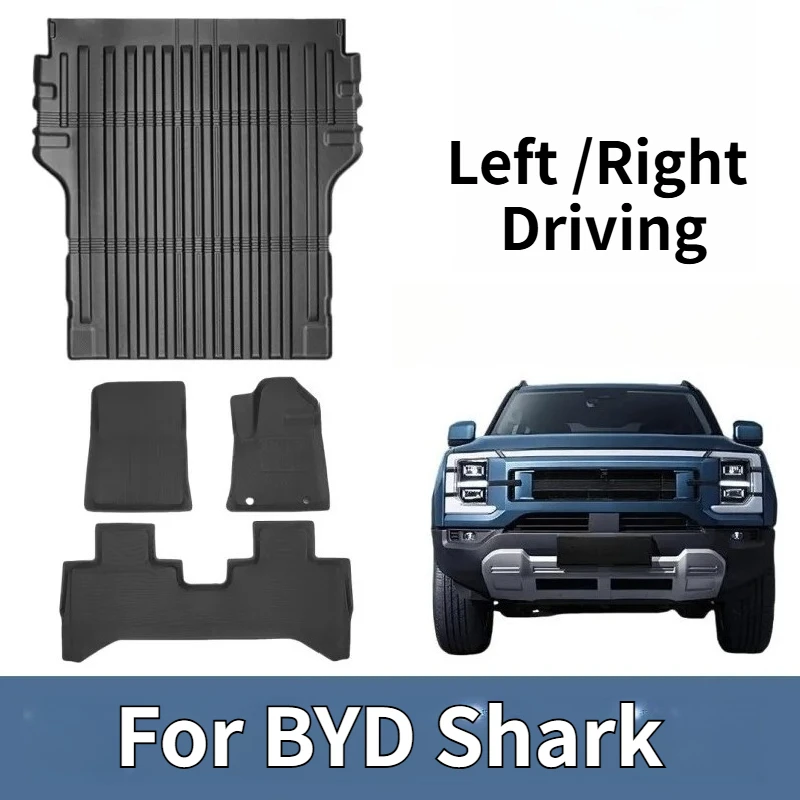 TPE Car Trunk Mat for BYD Shark 2026 Accessories Anti-dirty Mat Waterproof Cargo Liner Trunk Conversion Interior Accessories
TPE Car Trunk Mat for BYD Shark 2026 Accessories Anti-dirty Mat Waterproof Cargo Liner Trunk Conversion Interior Accessories