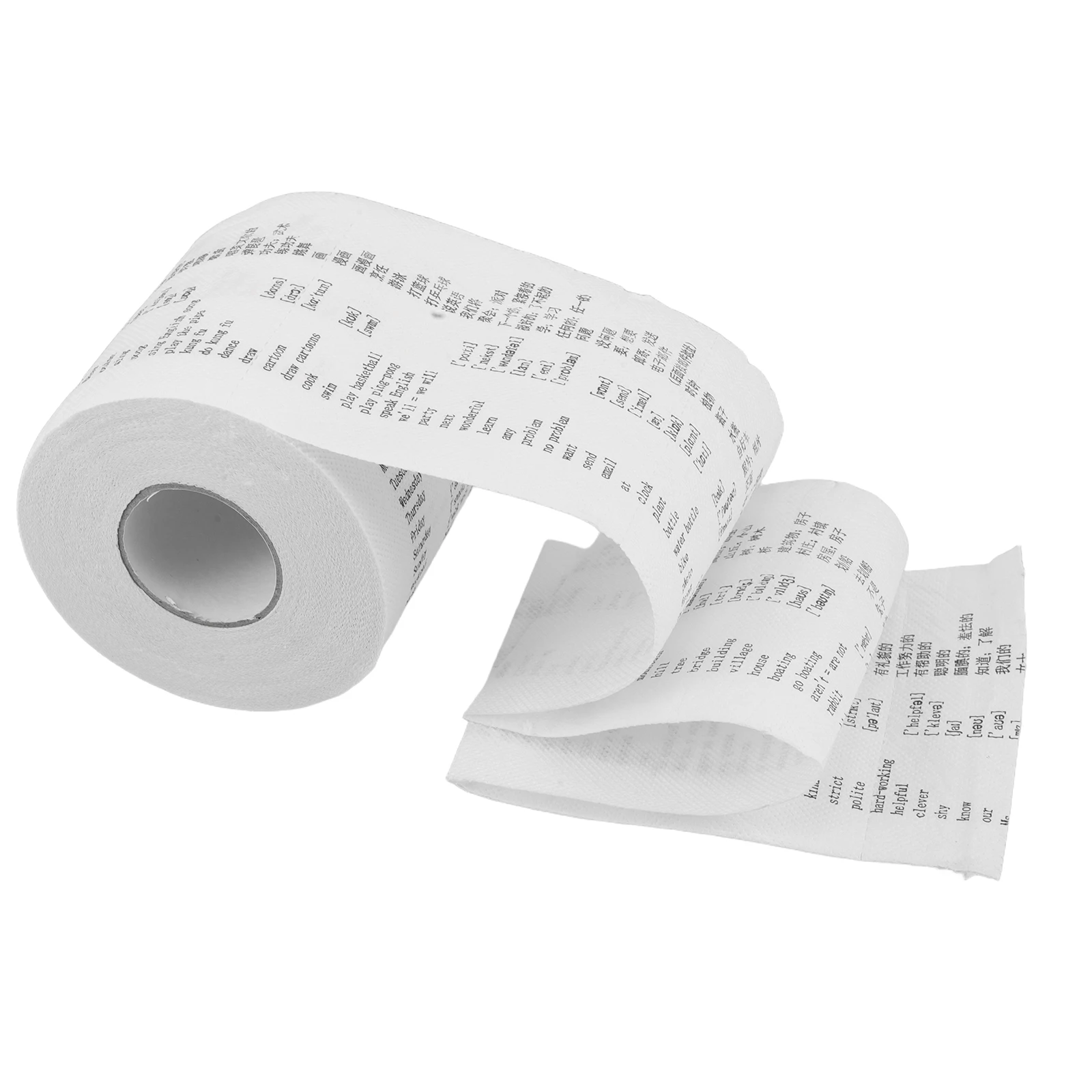 English Vocabulary Toilet Paper with Symbols for Kids Learning Fun Novelty Bathroom Tissue Rolls Creative Word Game Educational
English Vocabulary Toilet Paper with Symbols for Kids Learning Fun Novelty Bathroom Tissue Rolls Creative Word Game Educational