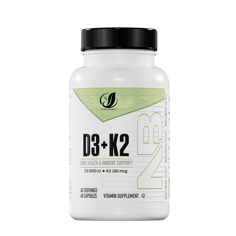Vitamin D3 K2 | 5000 IU D3, supports bone health, non GMO, gluten free, lactose free, 60 capsules of vegetables
Vitamin D3 K2 | 5000 IU D3, supports bone health, non GMO, gluten free, lactose free, 60 capsules of vegetables
