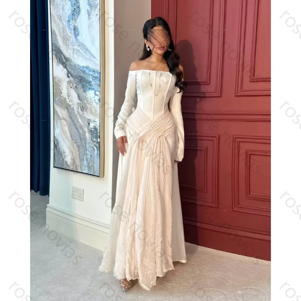 Customized Satin Evening Dresses A-Line Halter Off the Shoulder Lace High Quality Floor-Length for Bespoke Occasion Party Dress
Customized Satin Evening Dresses A-Line Halter Off the Shoulder Lace High Quality Floor-Length for Bespoke Occasion Party Dress