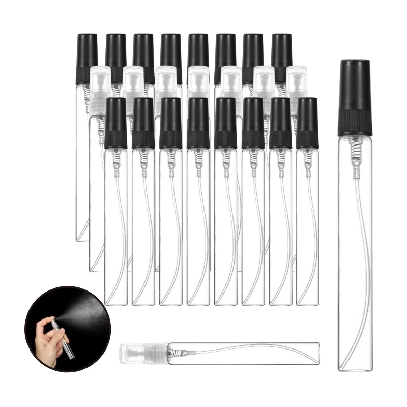 30pcs 2/3/5/10ml Mini Clear Glass Perfume Bottle Empty Refillable Travel Essential Atomizer Spray Vial Cosmetic Sample Container
30pcs 2/3/5/10ml Mini Clear Glass Perfume Bottle Empty Refillable Travel Essential Atomizer Spray Vial Cosmetic Sample Container