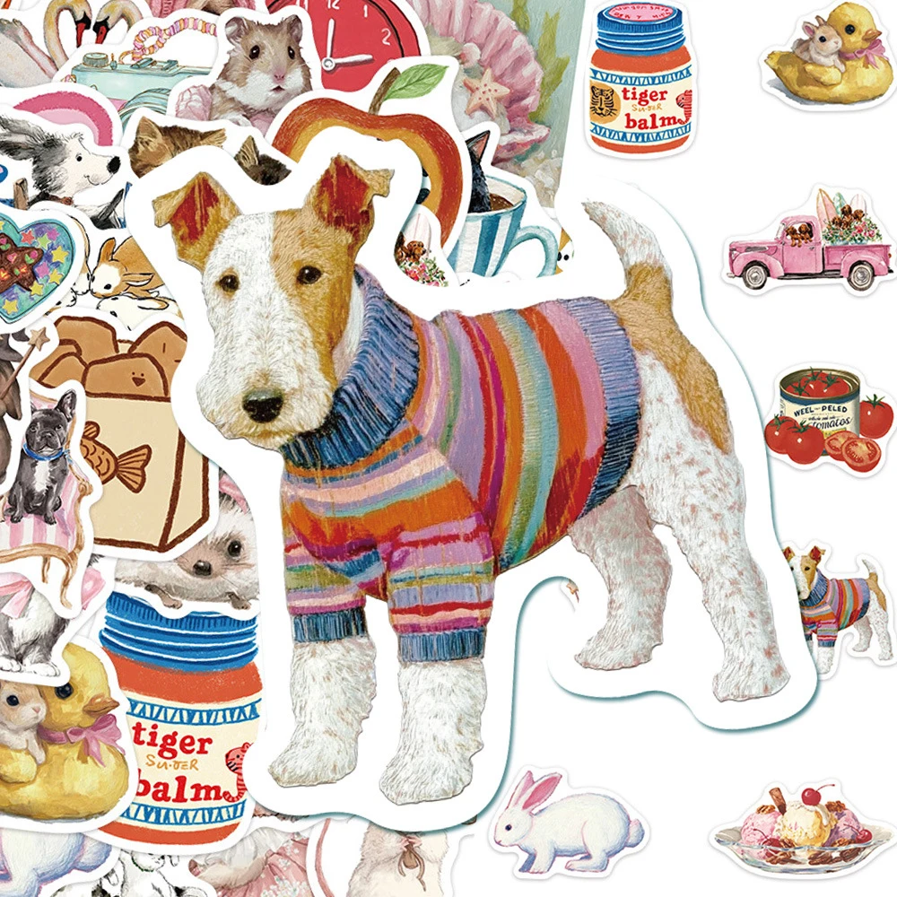 10/30/50pcs Cartoon Watercolor Animals Pattern Cute Stickers Fairy Tale Style Decals DIY Skateboard Laptop Luggage Retro Sticker
10/30/50pcs Cartoon Watercolor Animals Pattern Cute Stickers Fairy Tale Style Decals DIY Skateboard Laptop Luggage Retro Sticker