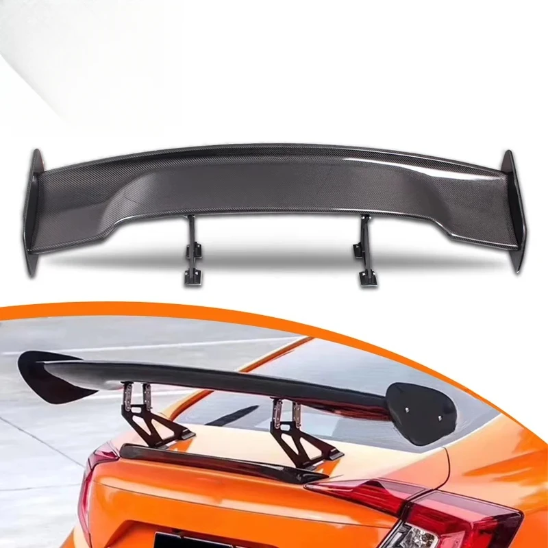 Racing Rear Spoiler GT Style 57Inch Carbon Fiber Car Trunk Wing Spoiler Adjustable Bracket Universal Car Spoiler Tail
Racing Rear Spoiler GT Style 57Inch Carbon Fiber Car Trunk Wing Spoiler Adjustable Bracket Universal Car Spoiler Tail