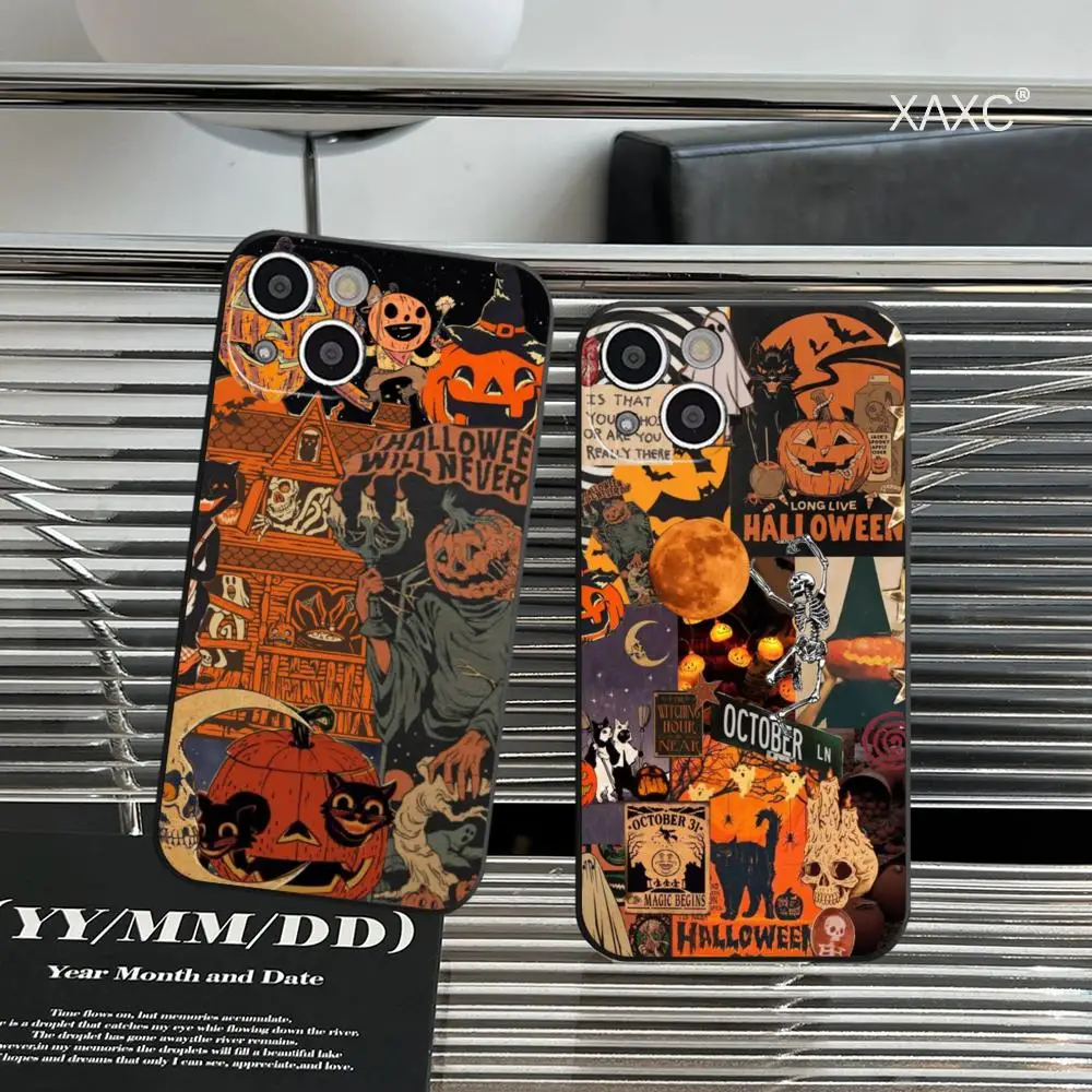 Happy scary halloween Phone Case for iphone 11 15 Pro Max 12 Mini 13 14 X Xr Xs 6 6s 8 7 Plus Silicone Soft luxury Back Cover
Happy scary halloween Phone Case for iphone 11 15 Pro Max 12 Mini 13 14 X Xr Xs 6 6s 8 7 Plus Silicone Soft luxury Back Cover