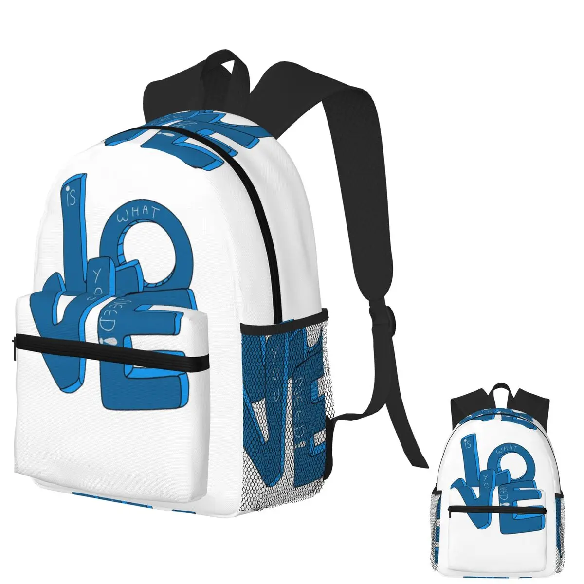 Love Is What You Need Typography Art Student Backpack School Bag Hiking Travel Daypack for Boys Girls Bookbag Shoulder Bags
Love Is What You Need Typography Art Student Backpack School Bag Hiking Travel Daypack for Boys Girls Bookbag Shoulder Bags