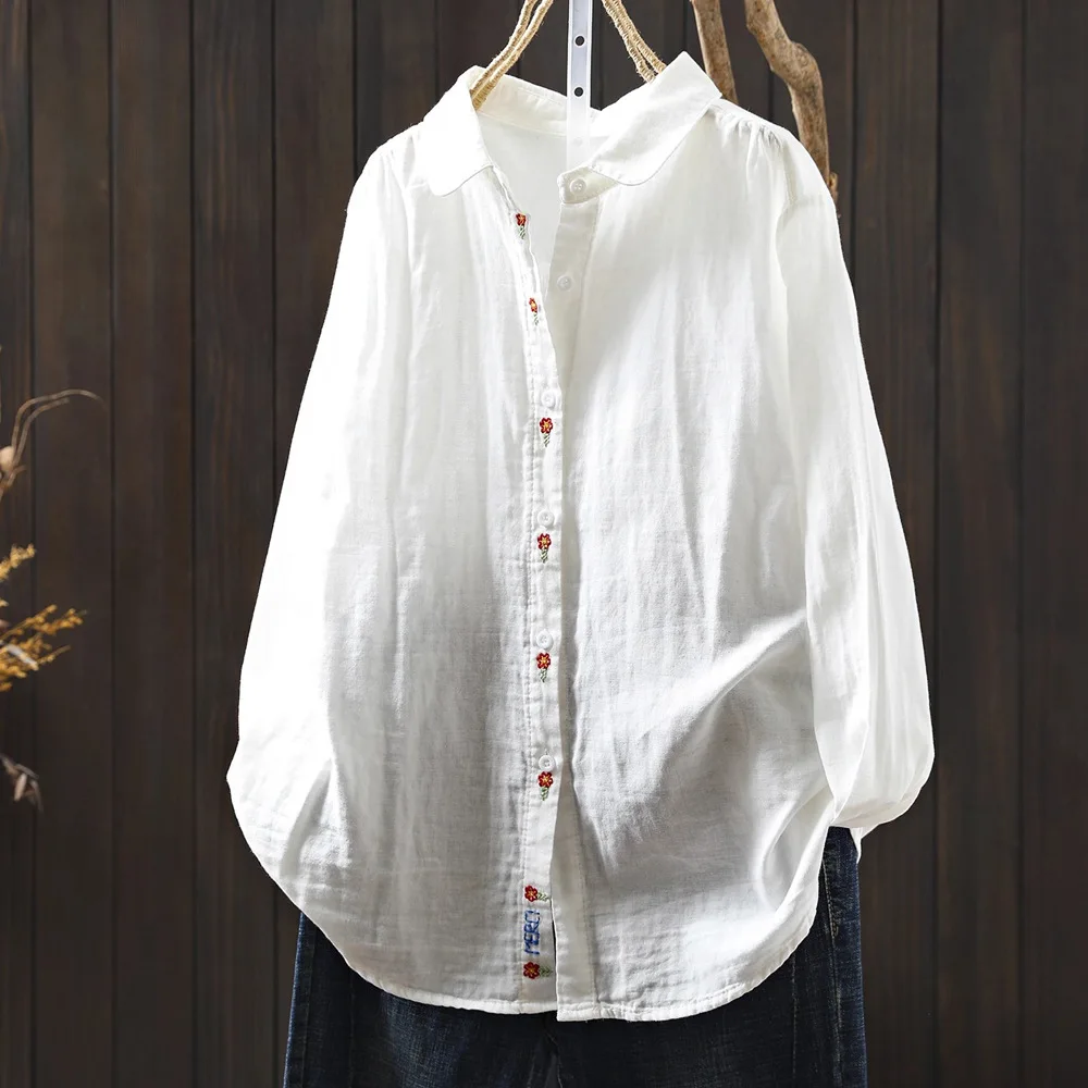 Осенняя одежда Enianechu, корейская женская пряжа из чистого хлопка, белые, темно-синие рубашки, блузки с длинными рукавами, рубашки на мягкой основе
Осенняя одежда Enianechu, корейская женская пряжа из чистого хлопка, белые, темно-синие рубашки, блузки с длинными рукавами, рубашки на мягкой основе