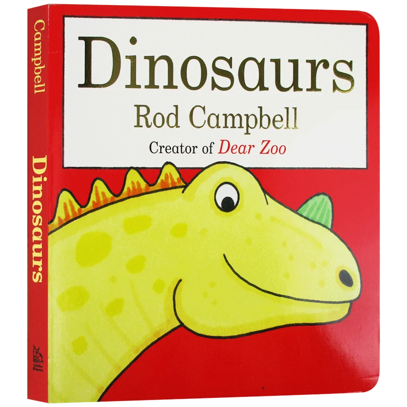 Dinosaurs, Rod Campbell, Baby Children's books aged 1 2 3, English picture book, 9781481449854
Dinosaurs, Rod Campbell, Baby Children's books aged 1 2 3, English picture book, 9781481449854