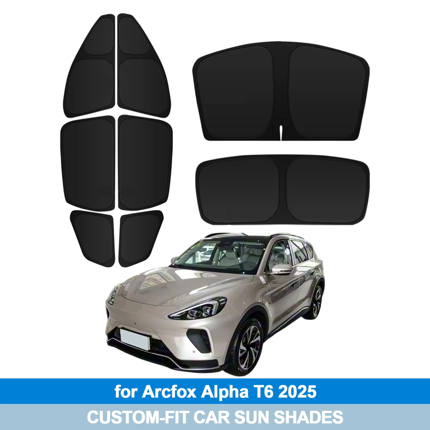 For Arcfox Alpha T6 2025 Windshield Sun Shade Side Window Shades Cover Sun Visor Shield Privacy Protection Car Accessories
For Arcfox Alpha T6 2025 Windshield Sun Shade Side Window Shades Cover Sun Visor Shield Privacy Protection Car Accessories