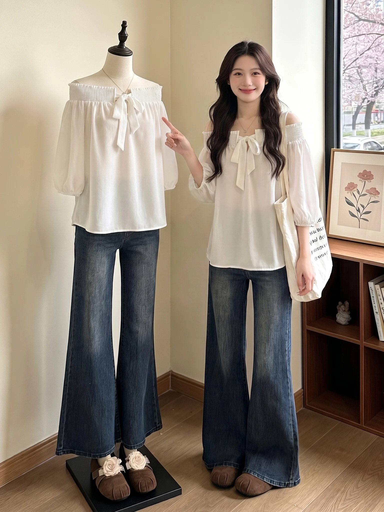 Beautiful Short Sleeve Shirt Women's Large Size Micro Plump MM Lantern Sleeve Shoulder Shirt Commute Style Korean Version Loo...
Beautiful Short Sleeve Shirt Women's Large Size Micro Plump MM Lantern Sleeve Shoulder Shirt Commute Style Korean Version Loo...