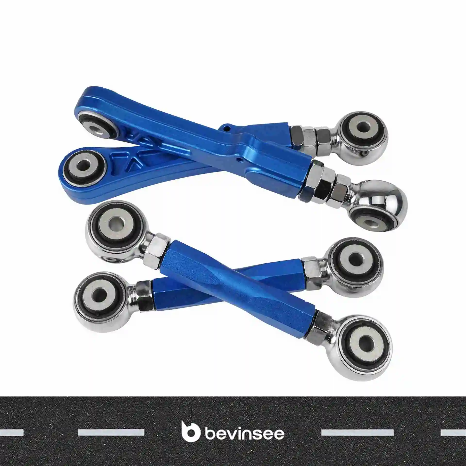 BEVINSEE Adjustable Rear Camber Control & Toe Arm Kit For Tesla Model X 2015-2019 For Tesla Model S 2012-2019
BEVINSEE Adjustable Rear Camber Control & Toe Arm Kit For Tesla Model X 2015-2019 For Tesla Model S 2012-2019