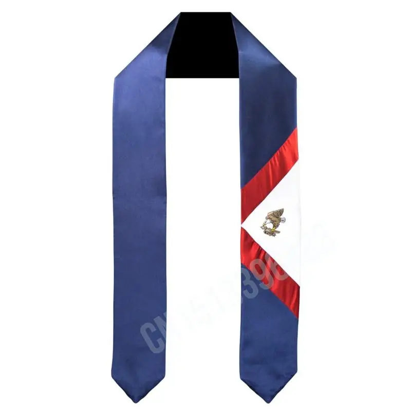 American Samoa Flag Scarf Top Print Graduation Sash Stole International Study Abroad AdultParty Accessory
American Samoa Flag Scarf Top Print Graduation Sash Stole International Study Abroad AdultParty Accessory
