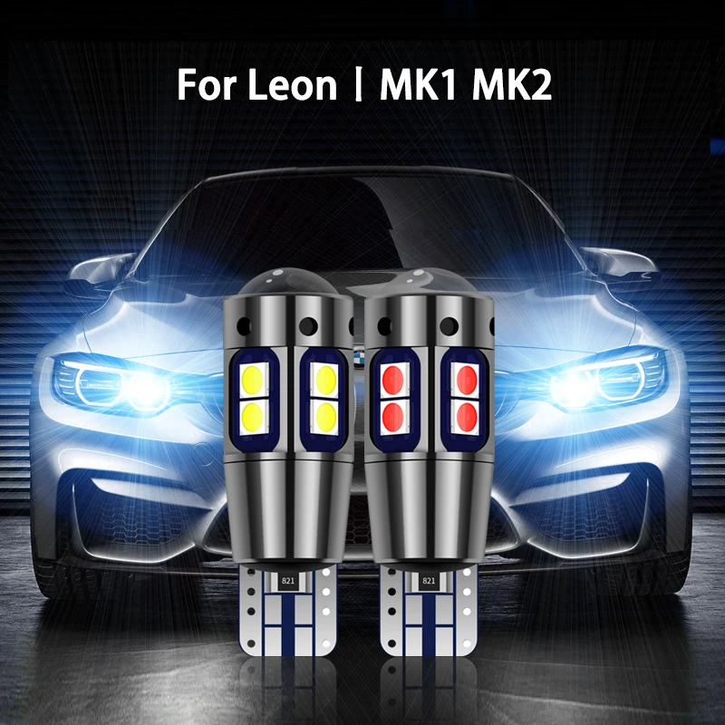 2pcs LED Parking Light For Seat Leon 1 MK1 1M 2 MK2 1P Accessories 1999-2012 2005 2006 2007 2008 2009 2010 2011 Clearance Lamp
2pcs LED Parking Light For Seat Leon 1 MK1 1M 2 MK2 1P Accessories 1999-2012 2005 2006 2007 2008 2009 2010 2011 Clearance Lamp