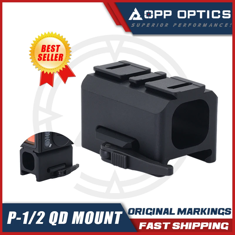 P-1 QD Quick Detach Red Dot Sight Mount Heavy Duty Tactical Optic Bracket Mount
P-1 QD Quick Detach Red Dot Sight Mount Heavy Duty Tactical Optic Bracket Mount
