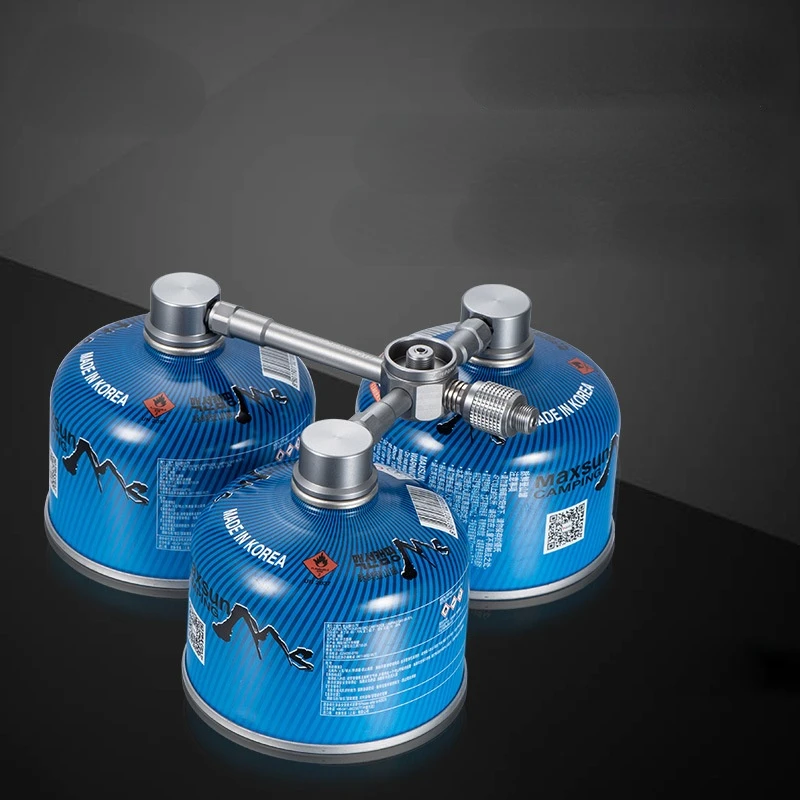 Spiral Fuel Tank Three for Two Flat Gas Adapter Outdoor Stove Three with Closed Gas Accessories Camping Kitchen Cooking Tool New
Spiral Fuel Tank Three for Two Flat Gas Adapter Outdoor Stove Three with Closed Gas Accessories Camping Kitchen Cooking Tool New