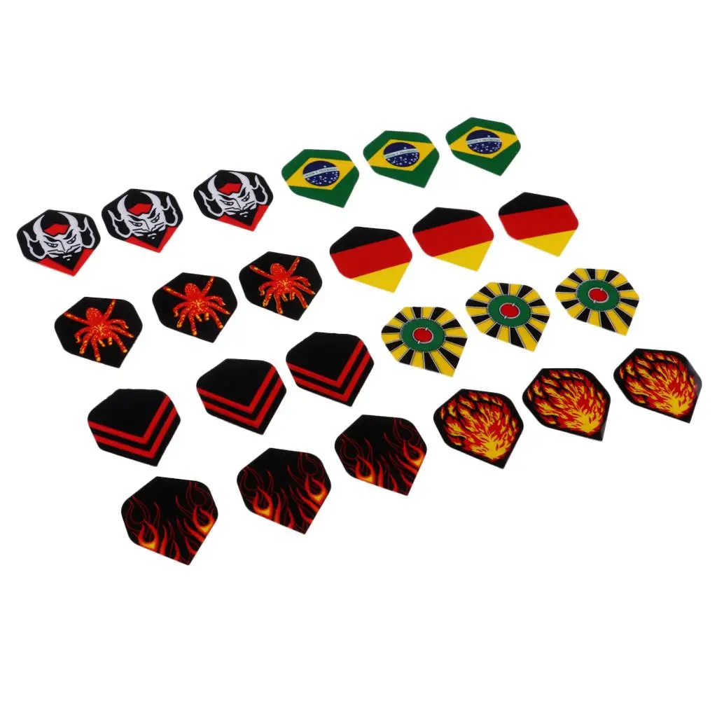 Dart Flights Replacement PET Standard Dart Supplies for Soft Tip and Steel Darts Compatible with Dartboards
Dart Flights Replacement PET Standard Dart Supplies for Soft Tip and Steel Darts Compatible with Dartboards