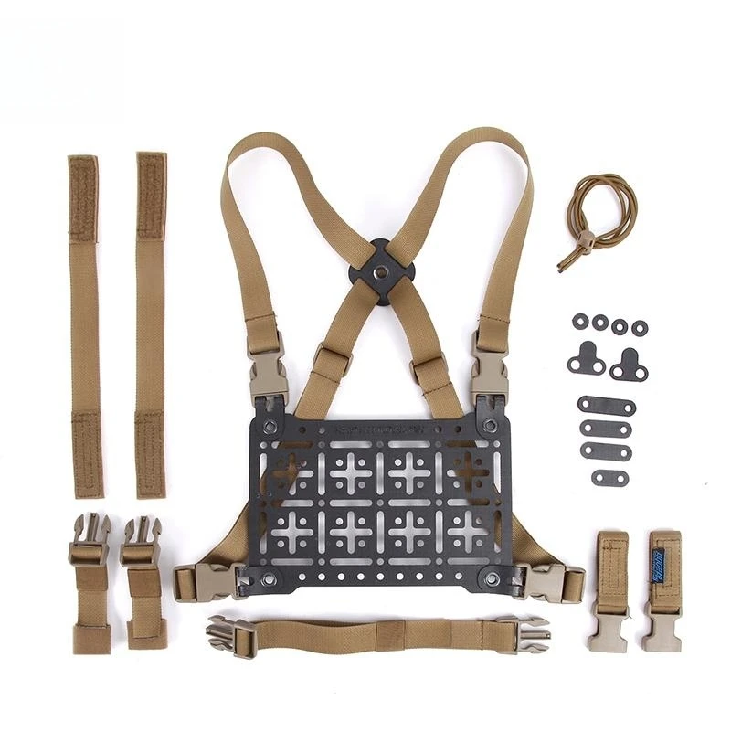 Tactical Multifunctional Mounting Platform, Outdoor Vest Accessory, Chest Hanging Plate
Tactical Multifunctional Mounting Platform, Outdoor Vest Accessory, Chest Hanging Plate