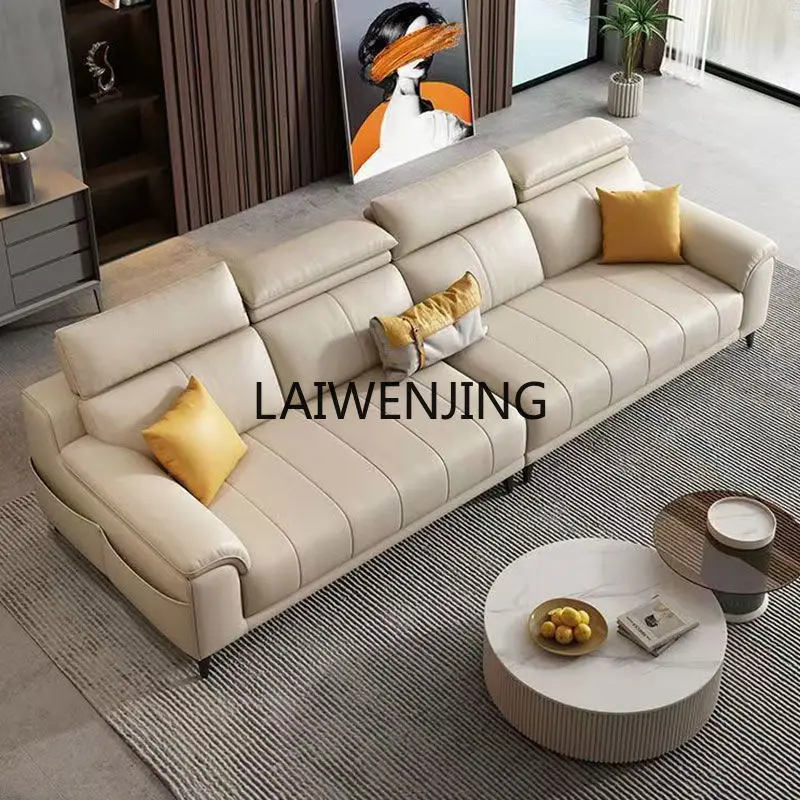 SGF leather sofa Italian minimalist living room light luxury straight row leather art sofa
SGF leather sofa Italian minimalist living room light luxury straight row leather art sofa