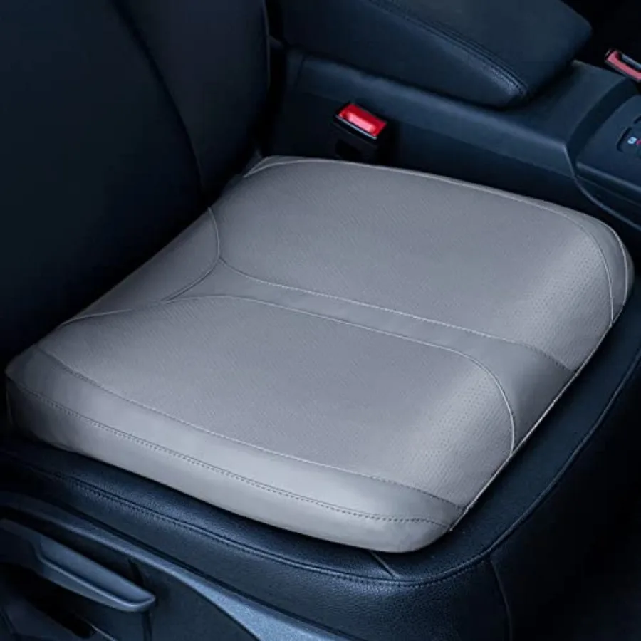 Leather Car Memory Foam Heightening Seat Cushion for Short People Driving, Hip Coccyx/Tailbone and Lower Back Pain Relief, Adul
Leather Car Memory Foam Heightening Seat Cushion for Short People Driving, Hip Coccyx/Tailbone and Lower Back Pain Relief, Adul