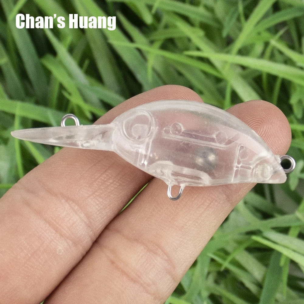 Chan's Huang 50PCS Mini Unpainted Crankbait Wobbler 2.37INCH 3G Artifical Small Bait Floating Fishing Lure Blank For Bass Tackle
Chan's Huang 50PCS Mini Unpainted Crankbait Wobbler 2.37INCH 3G Artifical Small Bait Floating Fishing Lure Blank For Bass Tackle