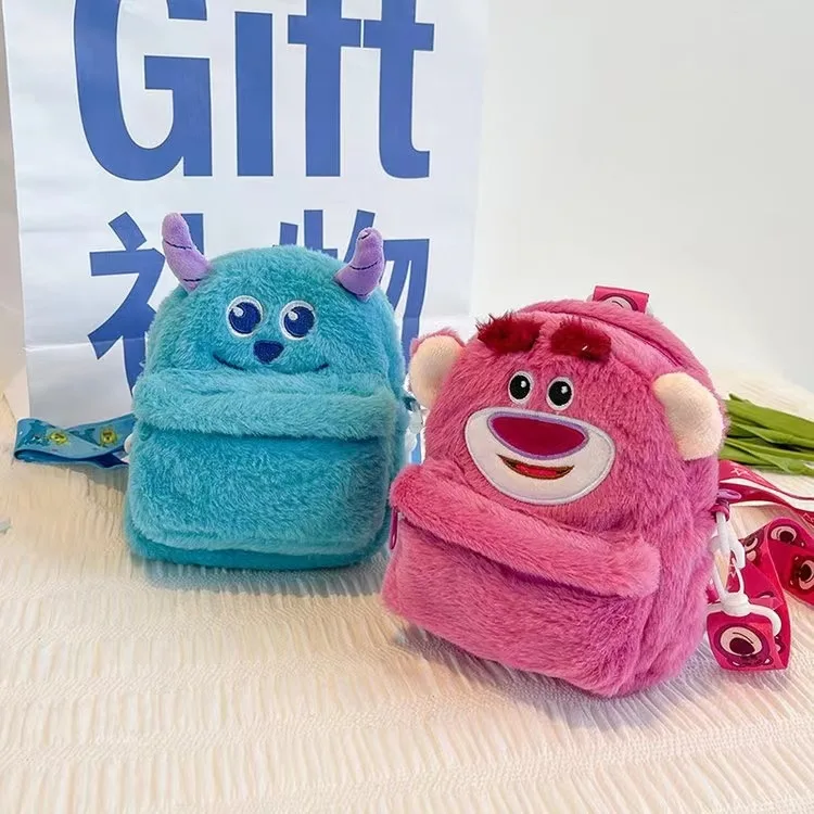 New Disney Cute Cartoon Bag Strawberry Bear Sullivan Plush Toy Messenger Bag Backpack Shoulder Bag Birthday Gift
New Disney Cute Cartoon Bag Strawberry Bear Sullivan Plush Toy Messenger Bag Backpack Shoulder Bag Birthday Gift