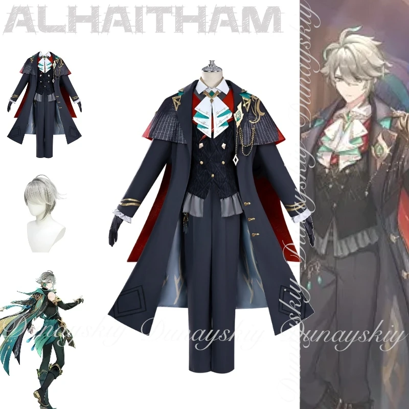 Genshin Impact Game Alhaitham One Character Sumeru Akademiya Haravatat And Linkage KFC Одежда Косплей Костюм Игра Полный Костюм
Genshin Impact Game Alhaitham One Character Sumeru Akademiya Haravatat And Linkage KFC Одежда Косплей Костюм Игра Полный Костюм
