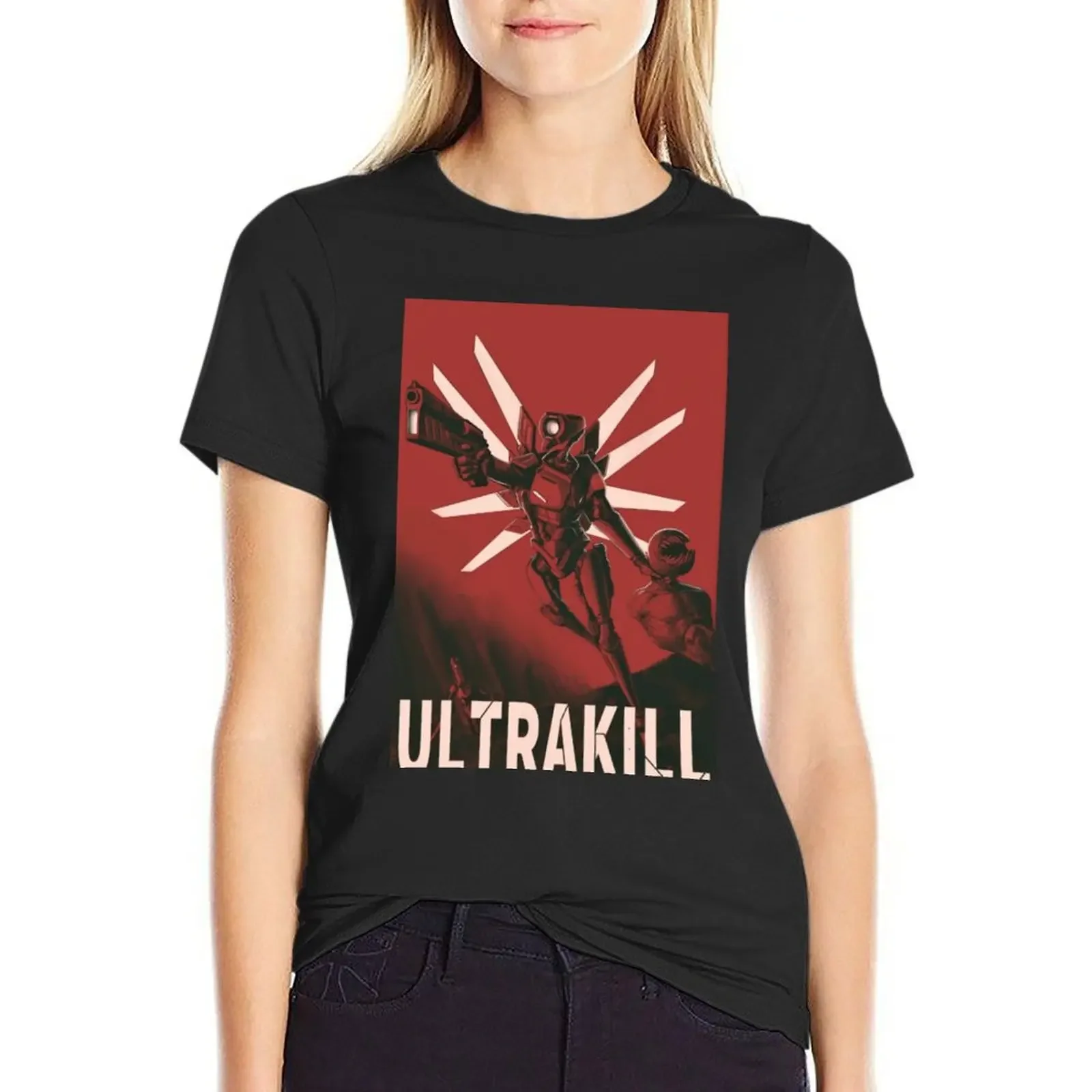 ULTRAKILL T-Shirt plus size tops Female clothing tees Short sleeve tee fashion woman blouse 2024
ULTRAKILL T-Shirt plus size tops Female clothing tees Short sleeve tee fashion woman blouse 2024