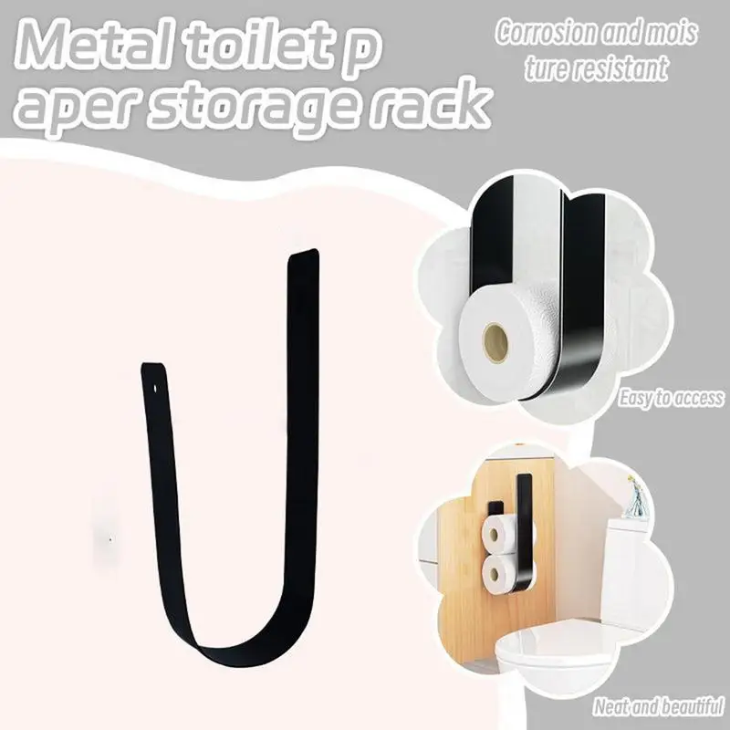 Wall Toilet Paper Holder Adhesive Toilet Paper Storage Rack Bathroom Organizer Restroom Organization Accessories Floating Tissue
Wall Toilet Paper Holder Adhesive Toilet Paper Storage Rack Bathroom Organizer Restroom Organization Accessories Floating Tissue