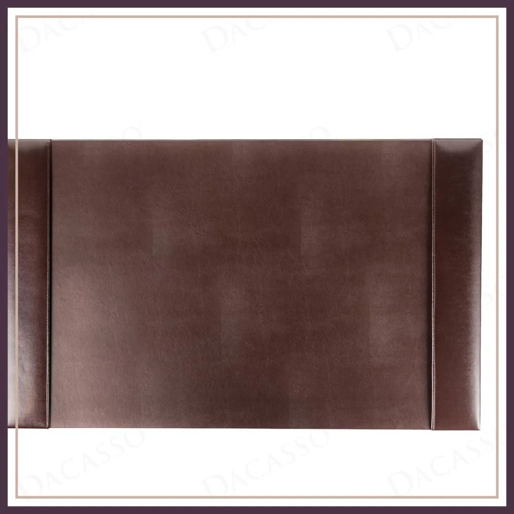 Bonded Leather Desk Pad with Side Rails - Luxury Desk Blotter for Writing, 30 x 18, Brown
Bonded Leather Desk Pad with Side Rails - Luxury Desk Blotter for Writing, 30 x 18, Brown